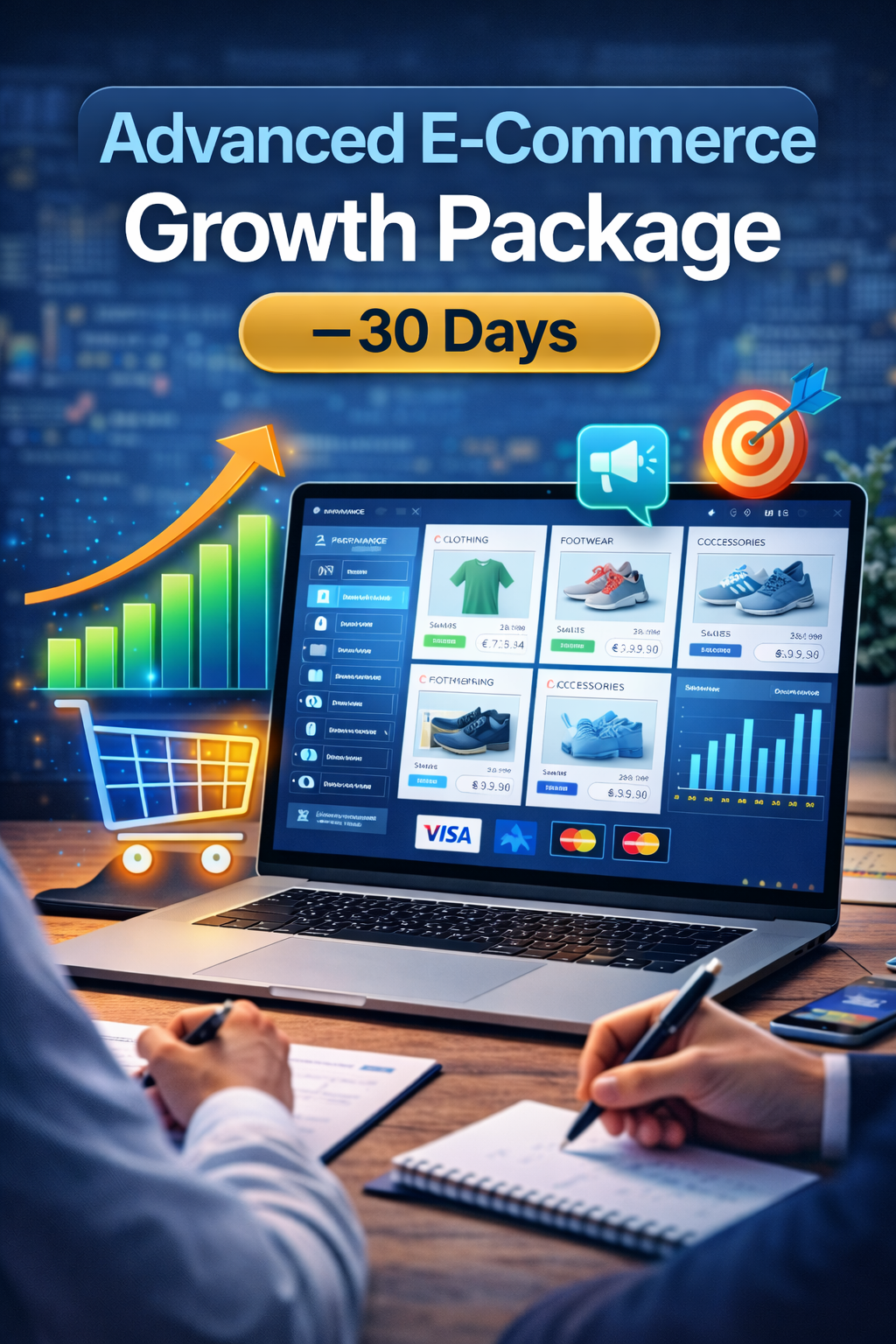Advanced E-Commerce Growth Package – 30 Days