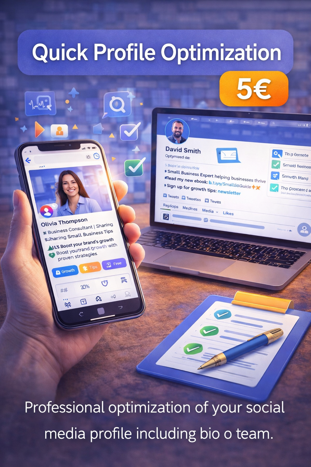 Quick Profile Optimization – 5€