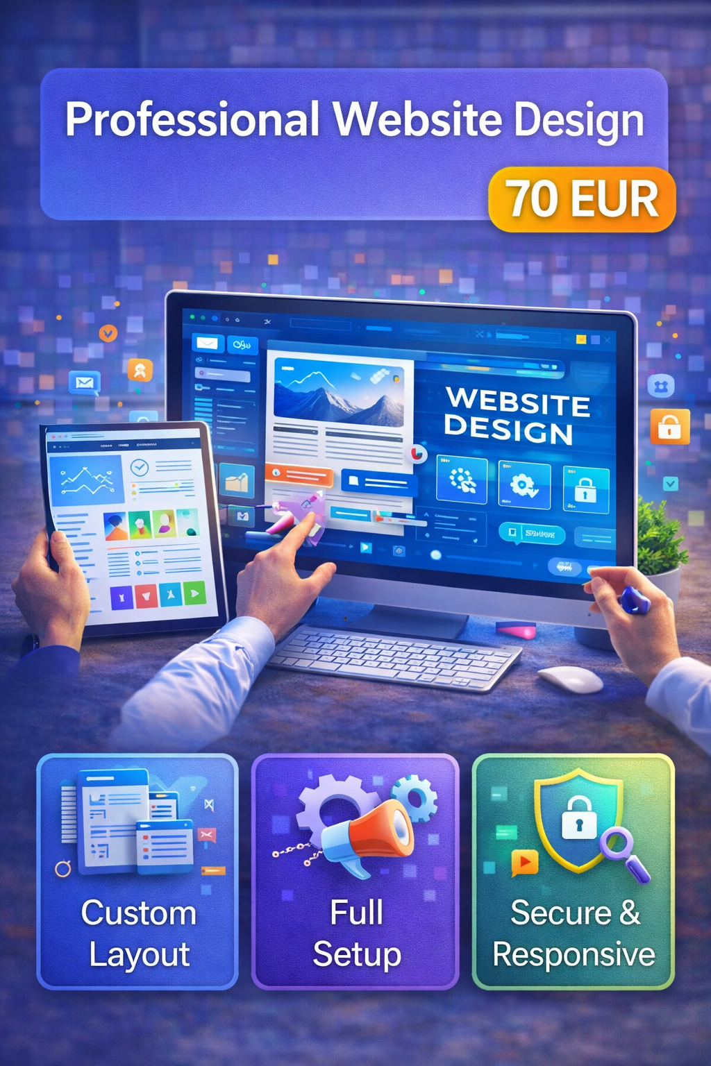 Professional Website Design – Full Setup