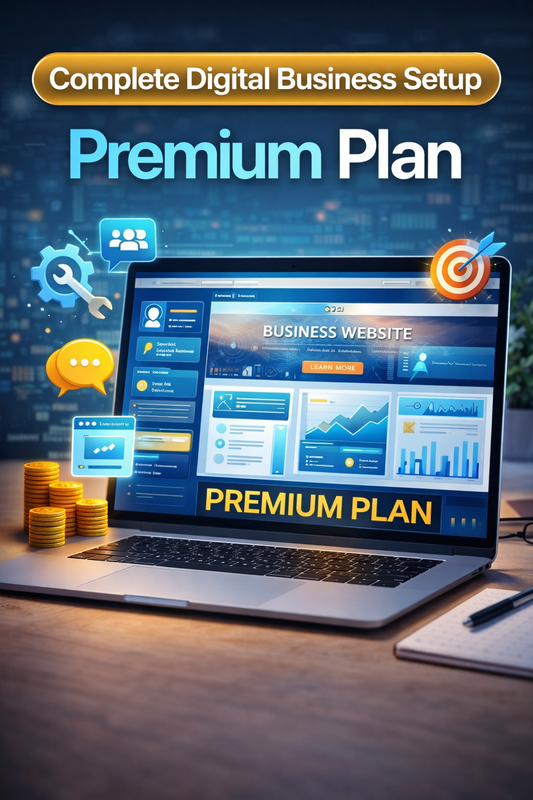 Complete Digital Business Setup – Premium Plan