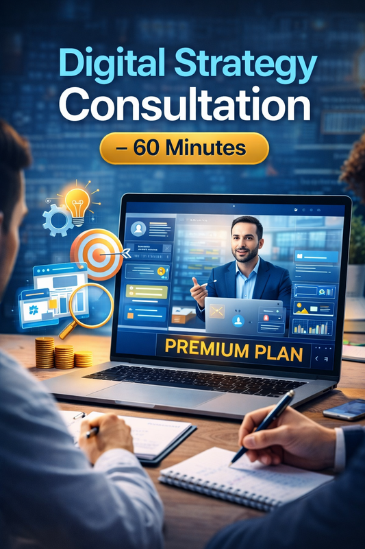 Digital Strategy Consultation – 60 Minutes
