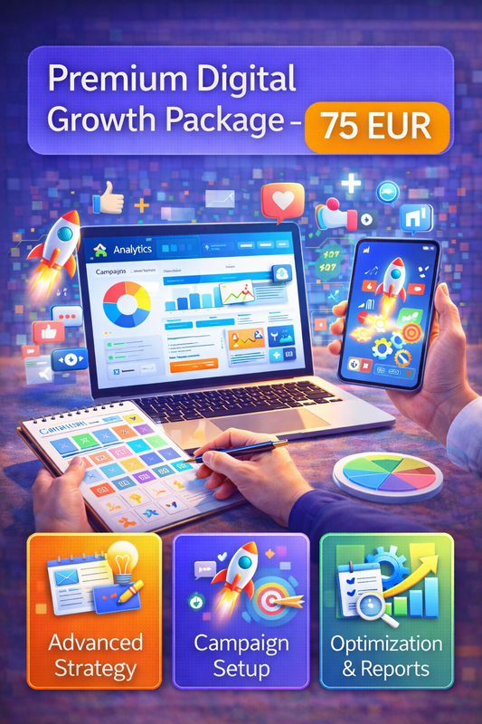 Premium Digital Growth Package – 30 Days