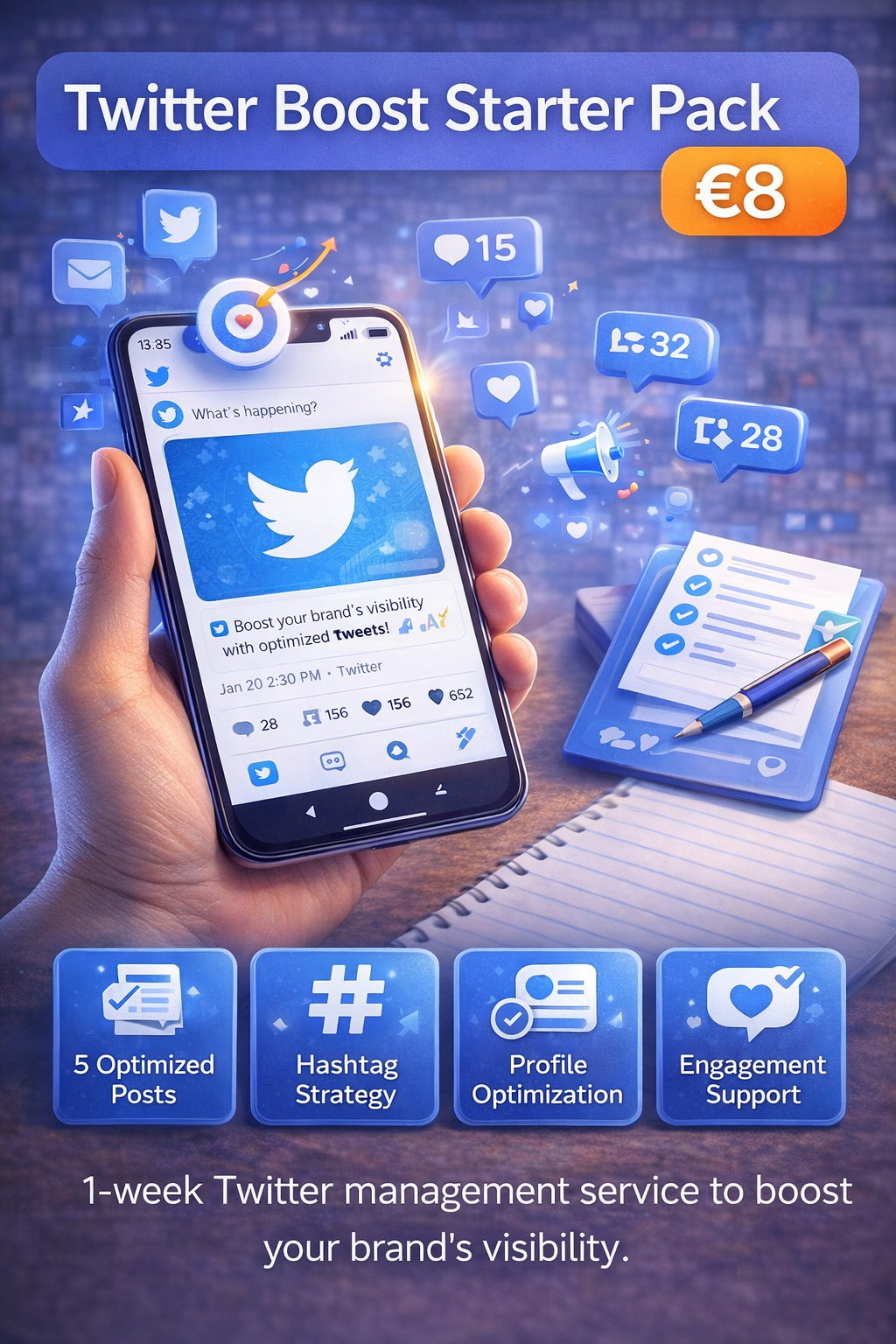 Twitter Boost Starter Pack